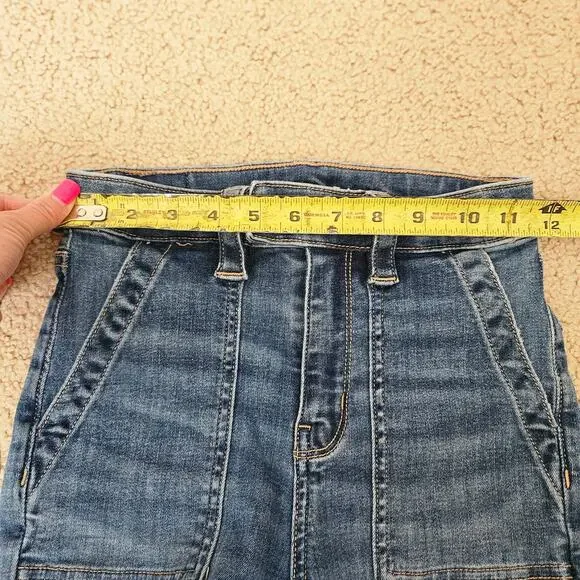 American Eagle AE Next Level Super High-Waisted Flare Jean 000R - Picture 6 of 8